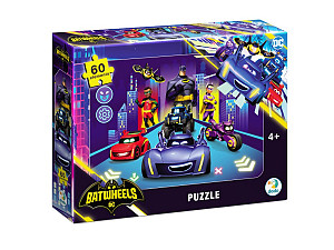 Puzzle Batwheels: Noční jízda 60 dílků