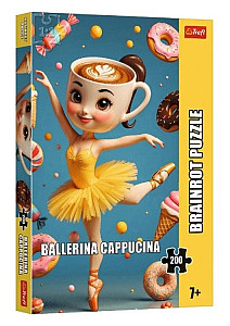 Puzzle Brainrot: Ballerina Cappucina 200 dílků