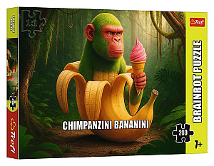 Puzzle Brainrot: Chimpanzini Bananini 200 dílků