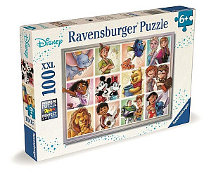 Puzzle Disney: Postavy 100 dílků