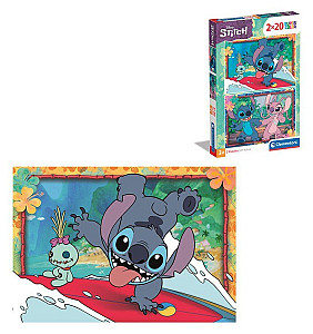 Puzzle Disney Stitch 2x20 dílků