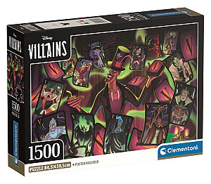 Puzzle Disney Záporáci 1500 dílků