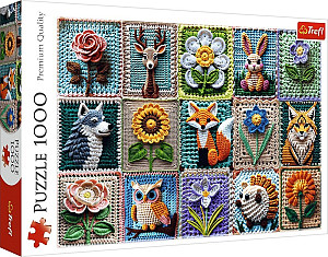 Puzzle Háčkování - Moje vášeň 1000 dílků