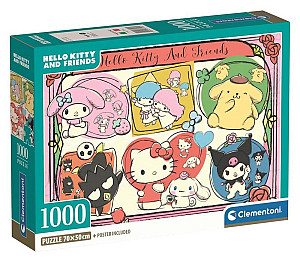 Puzzle Hello Kitty 1000 dílků