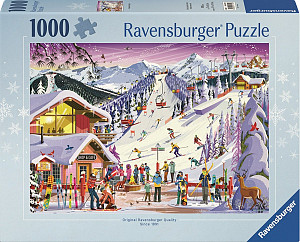 Puzzle Horský duch zimy 1000 dílků