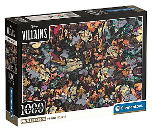 Puzzle Impossible: Disney Villains 1000 dílků
