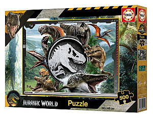 Puzzle Jurský svět 500 dílků