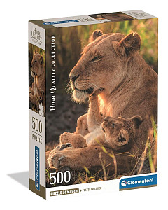 Puzzle Kočičí láska 500 dílků