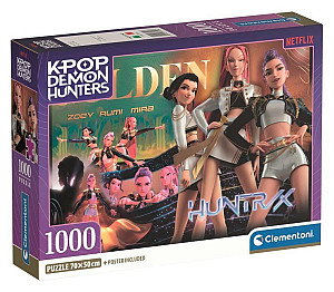 Puzzle Kpop Demon Hunters Compact 1000 dílků