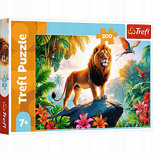 Puzzle Král džungle 200 dílků