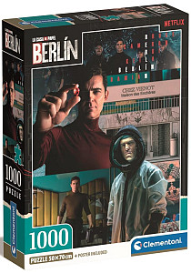 Puzzle La Casa de Papel: Berlin - Šéf 1000 dílků