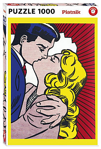 Puzzle Lichtenstein: Kiss III. 1000 dílků