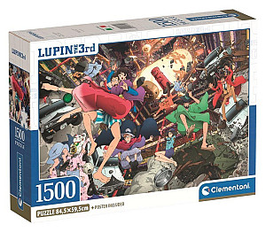 Puzzle Lupin III 1500 dílků