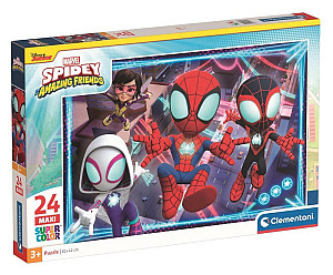 Puzzle Marvel: Spidey a jeho úžasní přátelé Maxi 24 dílků