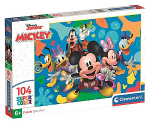 Puzzle Mickey a jeho přátelé 104 dílků