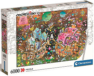 Puzzle Mordillo: Polibek 6000 dílků