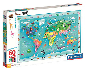 Puzzle Noli Divoká příroda Maxi 60 dílků