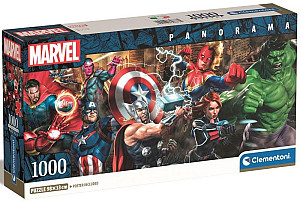 Puzzle Panorama: Marvel 1000 dílků