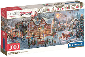 Puzzle Panorama: Vánoce 1000 dílků