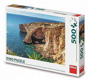 Puzzle Pláž na Maltě 500 dílků