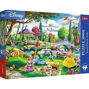 Puzzle Premium Plus Disney princezny: Piknik 1000 dílků