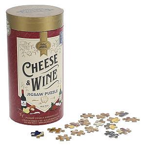 Puzzle pro milovníky sýrů a vína 500 dílků