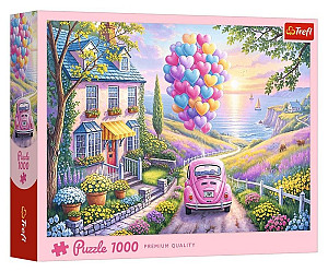 Puzzle Romantická jízda 1000 dílků