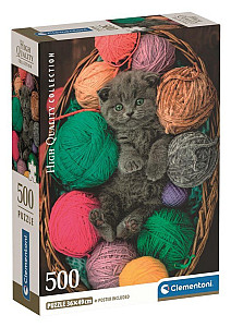 Puzzle Roztomilé koťátko 500 dílků