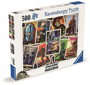 Puzzle Star Wars: The Mandalorian: Baby Yoda 500 dílků