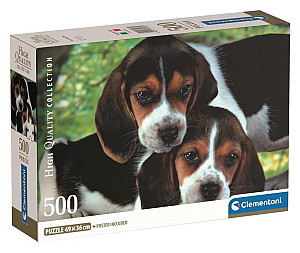 Puzzle Štěňata bígla 500 dílků