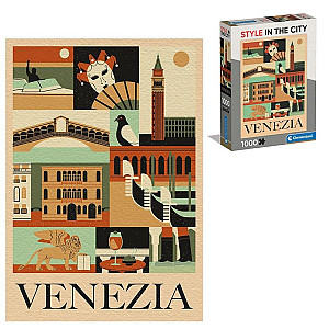 Puzzle Style in the City: Benátky 1000 dílků