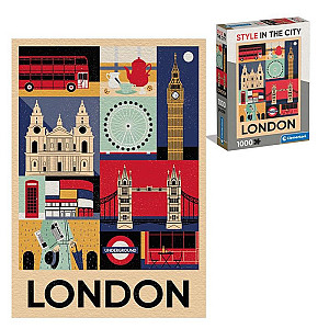 Puzzle Style in the City: Londýn 1000 dílků