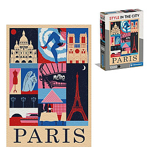 Puzzle Style in the City: Paříž 1000 dílků