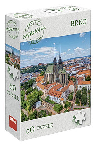 Puzzle TRAVEL Brno 60 dílků