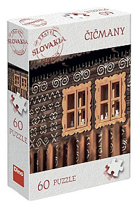 Puzzle TRAVEL Čičmany 60 dílků