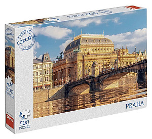 Puzzle TRAVEL Národní divadlo 500 dílků