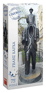 Puzzle TRAVEL Panoramic Franz Kafka 75 dílků