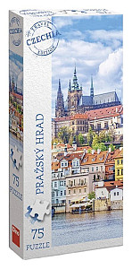 Puzzle TRAVEL Panoramic Pražský hrad 75 dílků