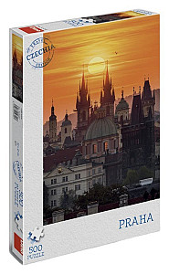 Puzzle TRAVEL Praha stověžatá 500 dílků