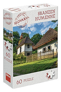 Puzzle TRAVEL Skanzen Humenné 60 dílků