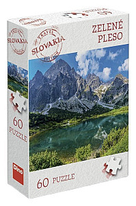 Puzzle TRAVEL Zelené Pleso 60 dílků