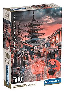 Puzzle Večer v Kjótu 500 dílků