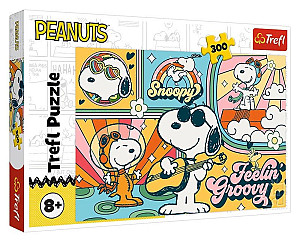 Puzzle Zábavný svět Peanuts 300 dílků