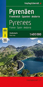 Pyreneje 1:400 000 / automapa