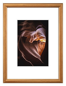 Rámeček dřevěný Phoenix, korek, 10x15cm