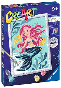 CreArt Okouzlující mořská panna