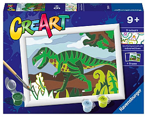 CreArt Toulající se dinosaurus
