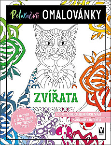 Relaxační omalovánky Zvířata