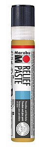 Reliéfní pasta 25ml - metalická zlatá 784