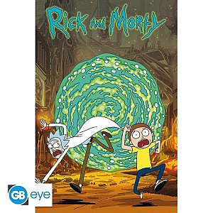 Rick and Morty Plakát Maxi: Portal 91,5 x 61 cm
